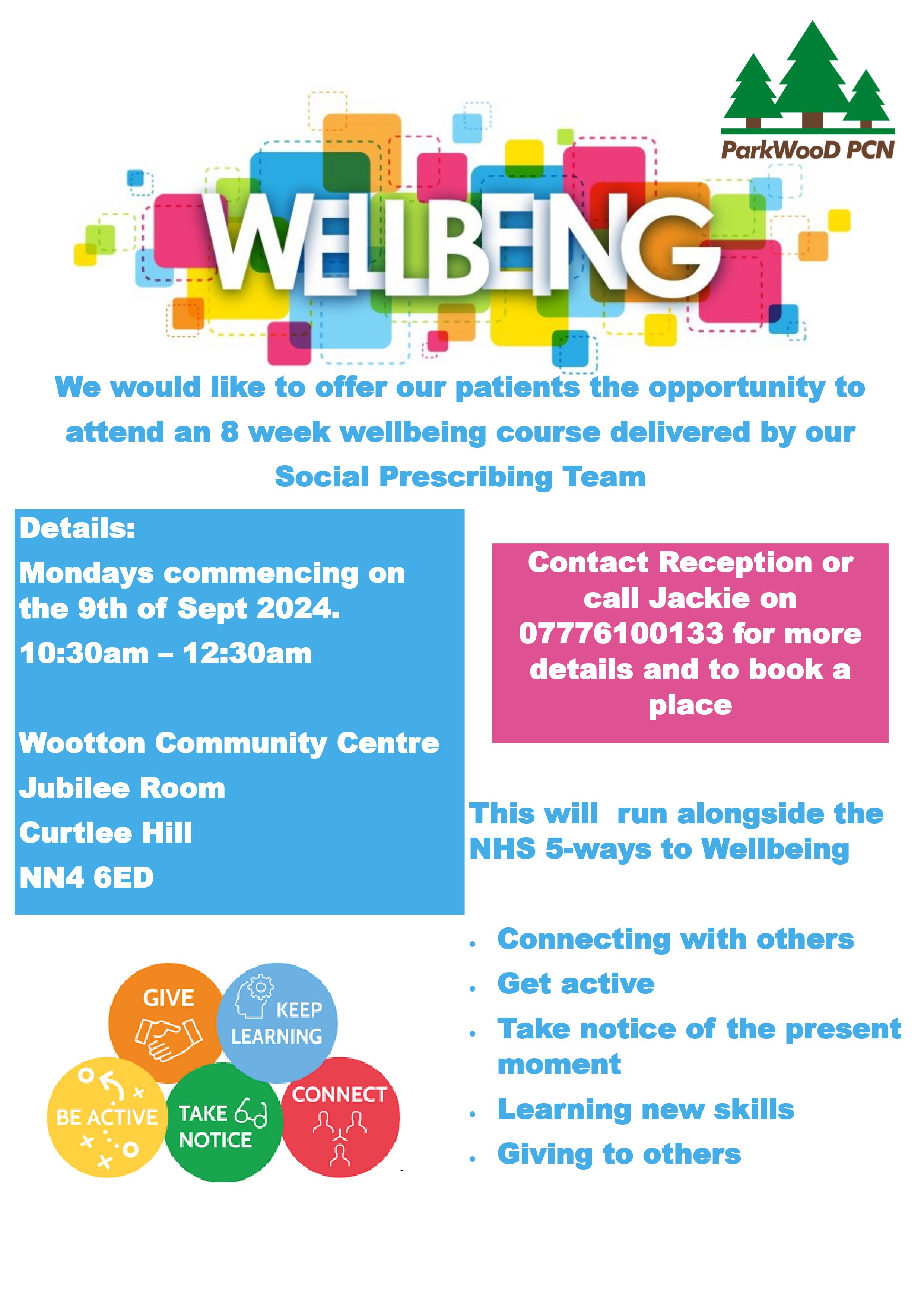 Wellbeing Flyer